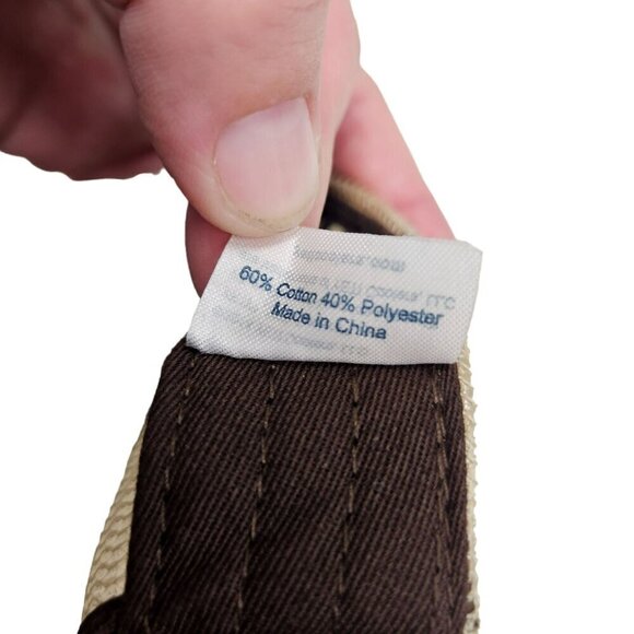 Yeti Coolers Brown & Tan Trucker Hat Adjustable Snapback Mesh Back Cotton Blend - Picture 5 of 9